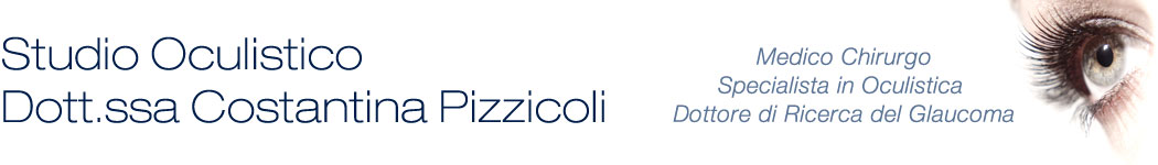 Oculista Pizzicoli, medico chirurgo, Specialista in Oculistica, Dottore di Ricerca del Glaucoma